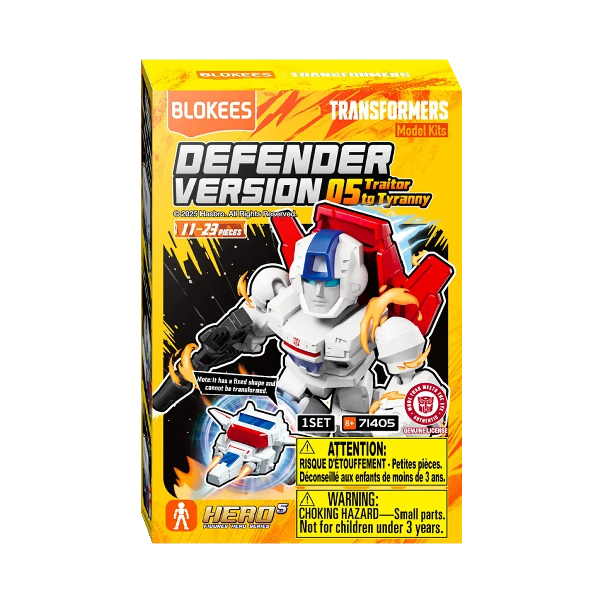 Blokees Transformers Defender Version 05 Traitor to Tyranny