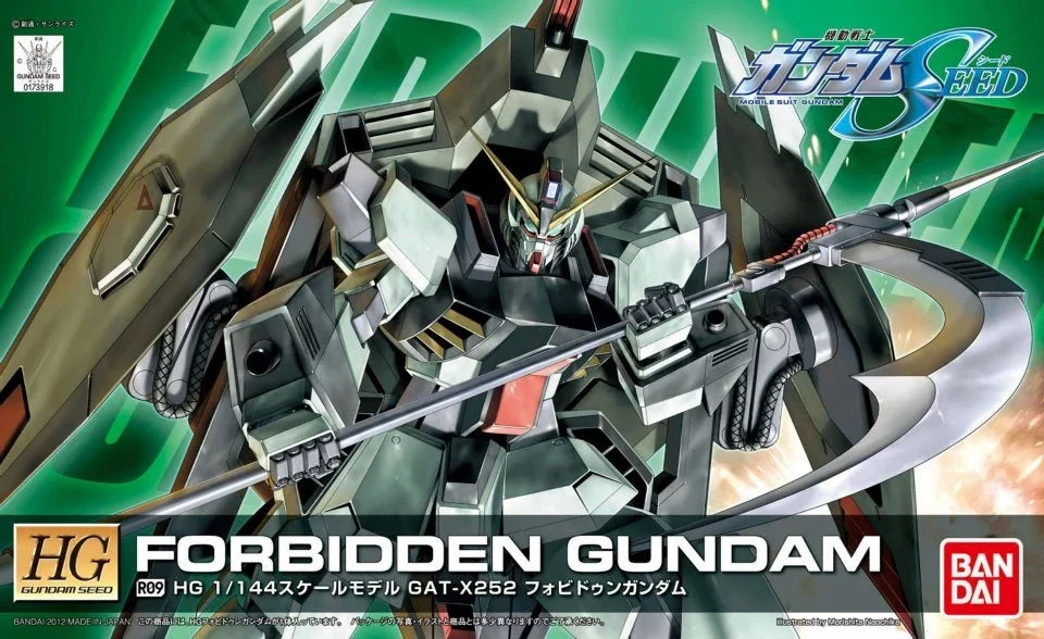 Gundam 1/144 HG Seed Remastered #R09 GAT-X252 Forbidden Gundam Model Kit
