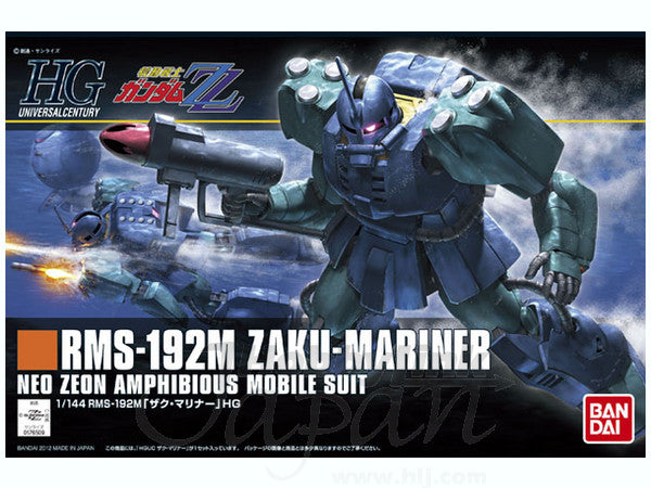Gundam 1/144 HGUC #143 Gundam ZZ RMS-192M Zaku Mariner Model Kit