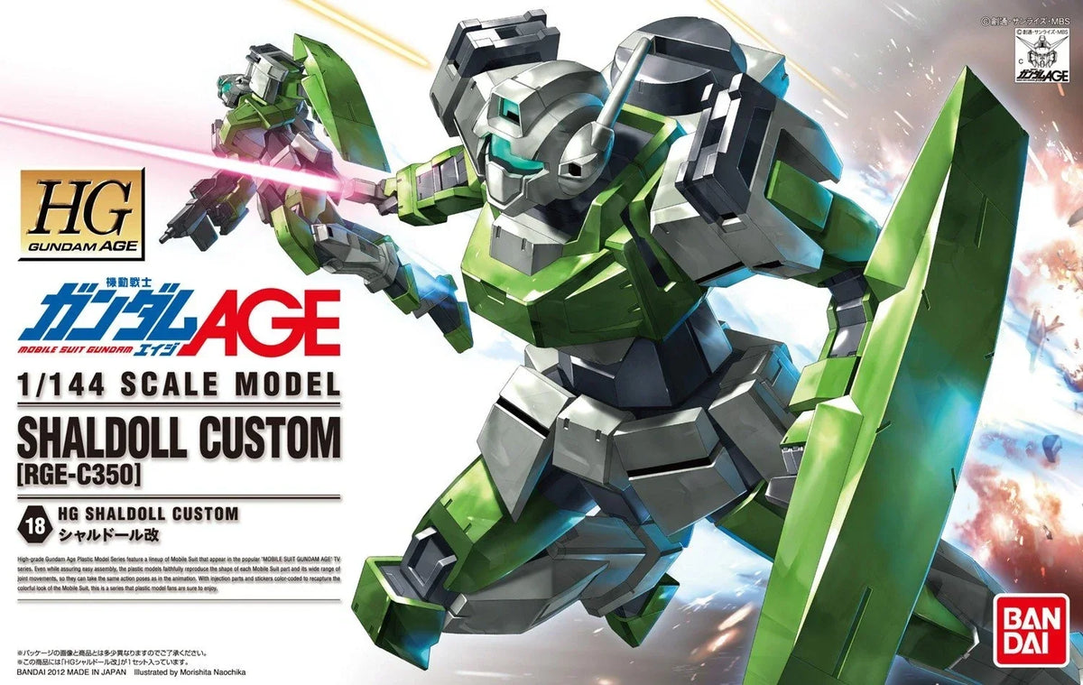 Gundam 1/144 HG AGE #18 RGE-C350 Shaldoll Custom Model Kit