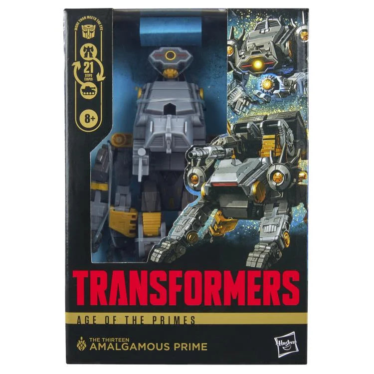 Transformers Age of the Primes Voyager Class The Thirteen Amalgamous Prime Action Figure