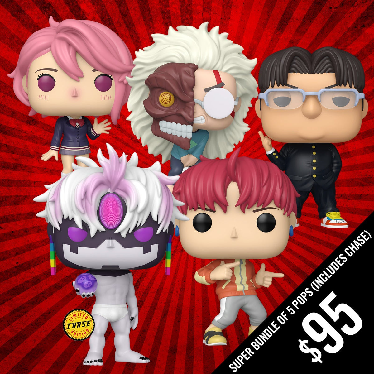 Pre-Order: Funko Pop! DanDaDan S2: Super Bundle (Includes Chase)