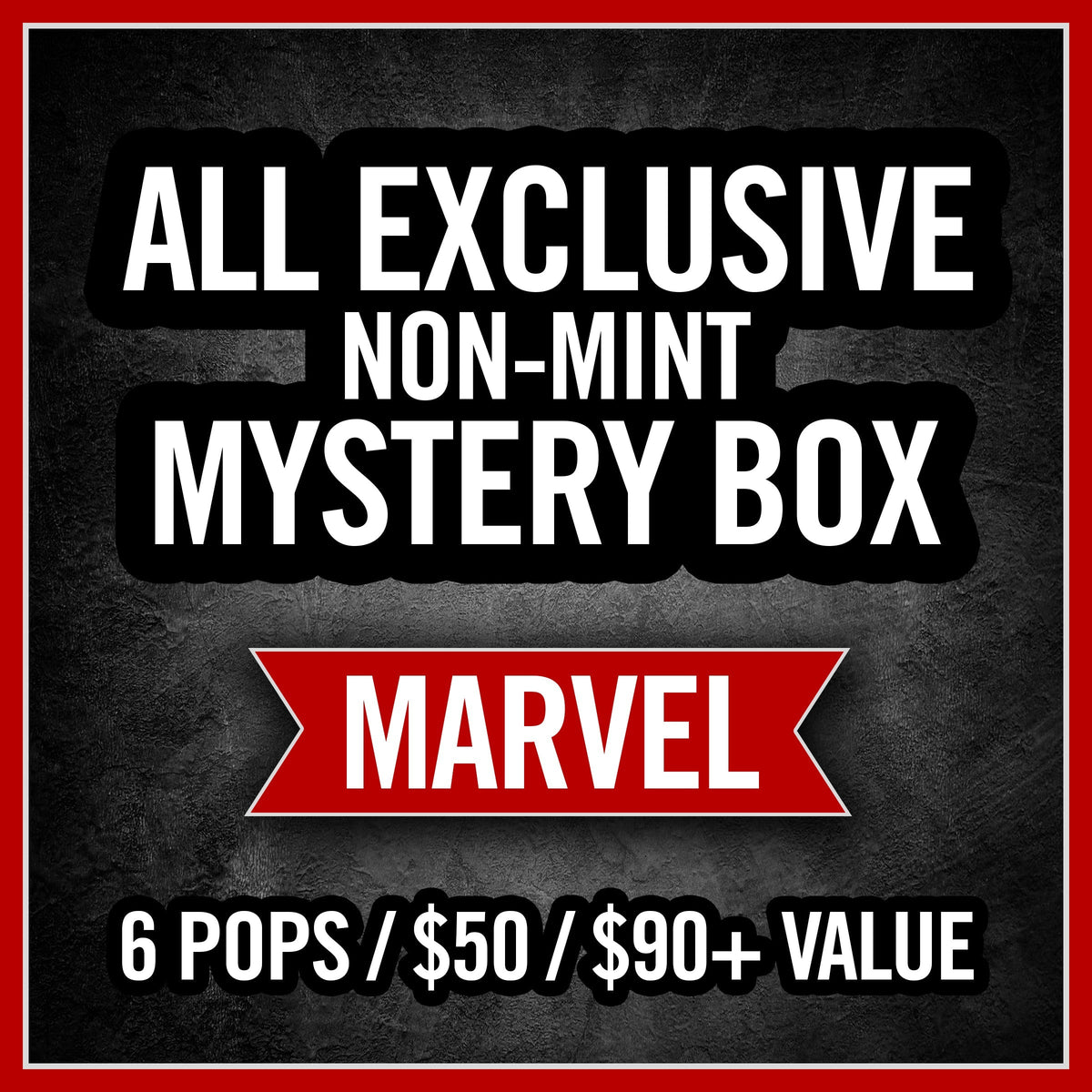 Non-Mint Mystery Box - All Exclusives - Marvel Edition