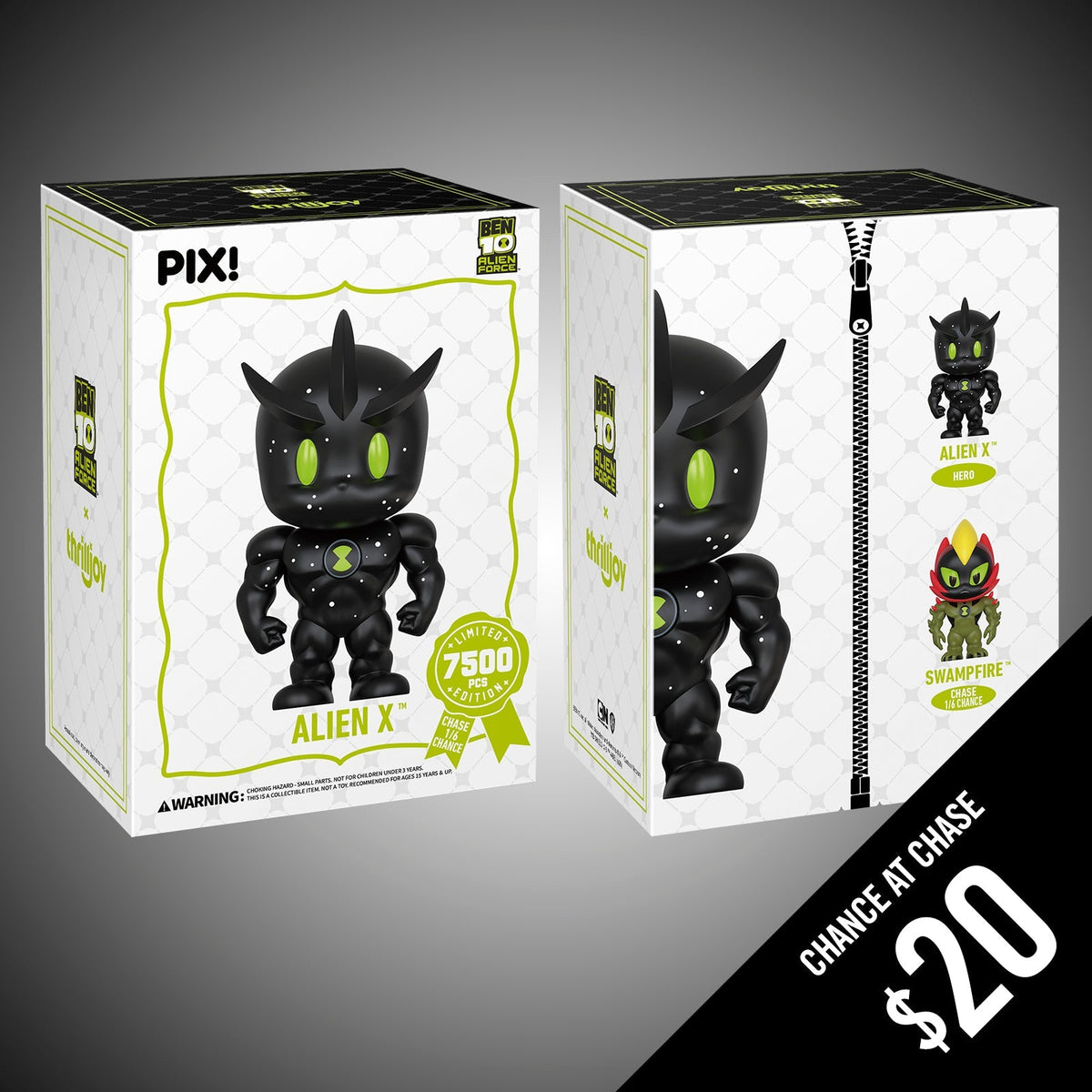Thrilljoy PIX: Ben 10 Alien Force: Alien X (LE7500)