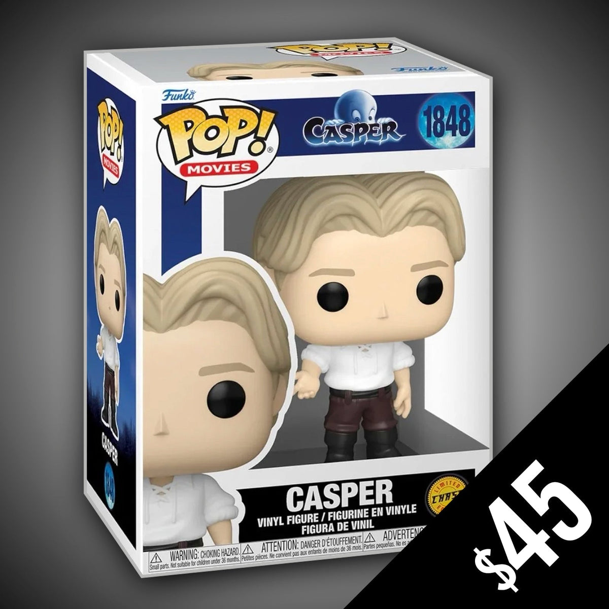 Funko Pop! Casper 30th: Casper #1848 (CHASE)