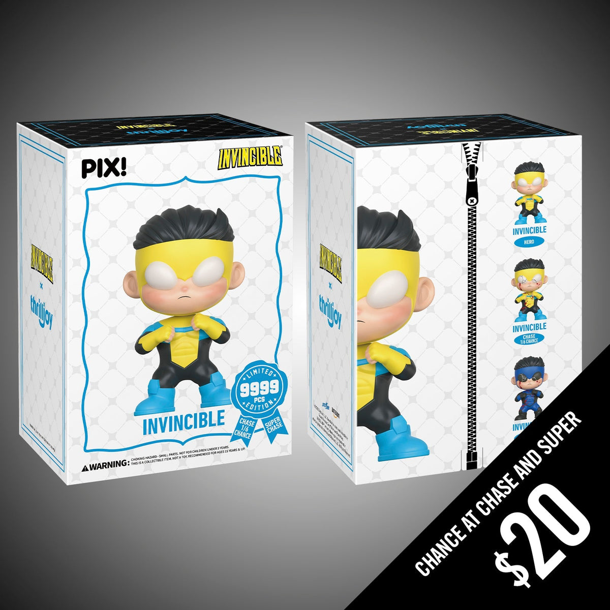 Thrilljoy PIX: Invincible: Invincible (LE9999)