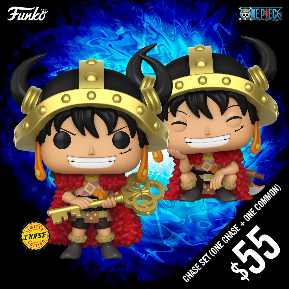Pre-Order: One Piece S16: Monkey D. Luffy #2569 (Chase plus Common)