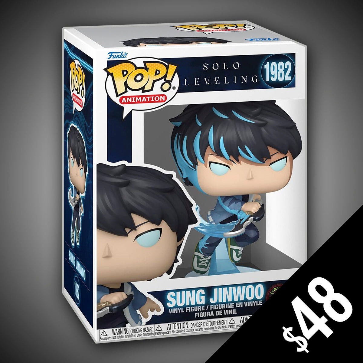 Funko Pop! Solo Leveling S1: Sung Jinwoo (CHASE)