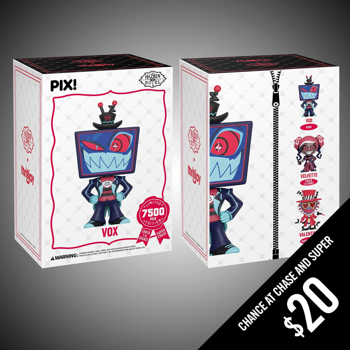 Thrilljoy PIX: Hazbin Hotel: Vox (LE7500)