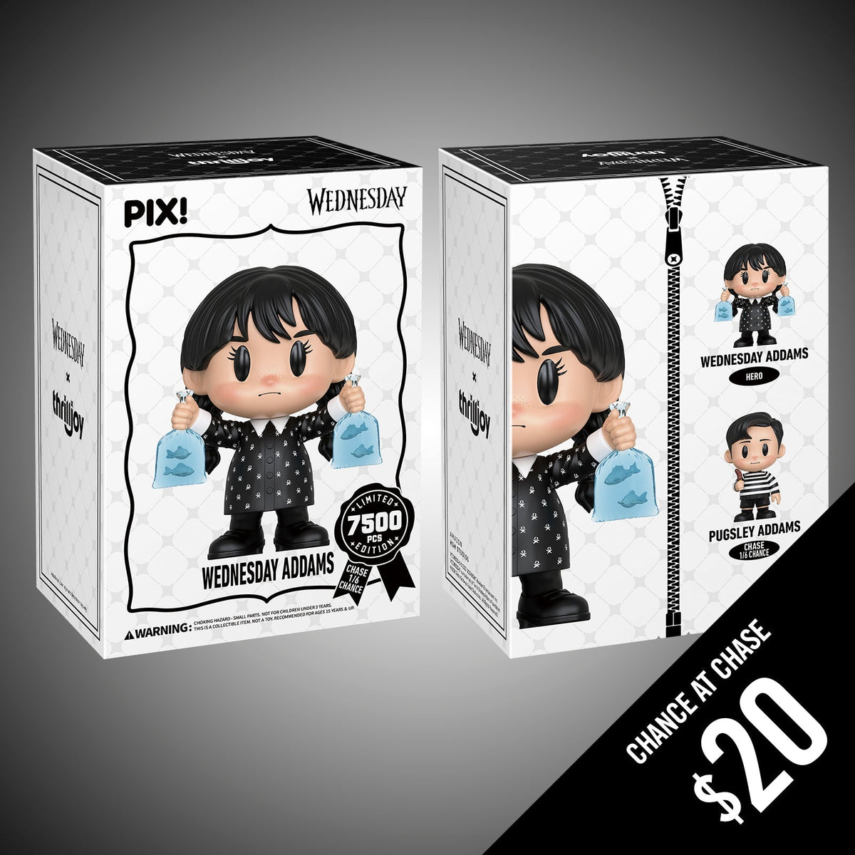 Thrilljoy PIX: Wednesday: Wednesday Addams (LE7500)