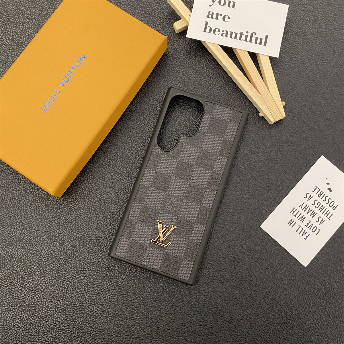 Luxury Lockme Tender Leather Case for Samsung Galaxy S22-S26 Series