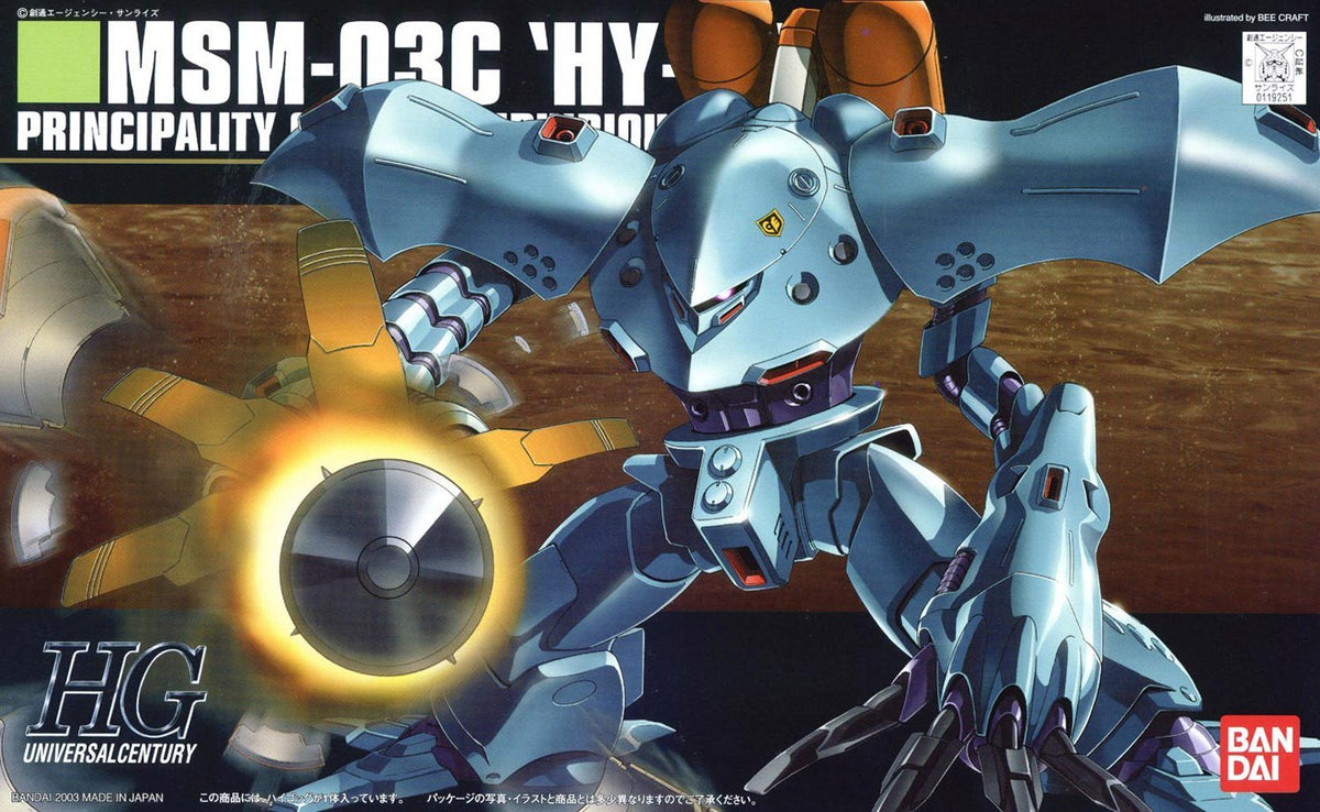 Gundam 1/144 HGUC #037 Gundam 0079 MSM-03C Hy-Gogg Model Kit