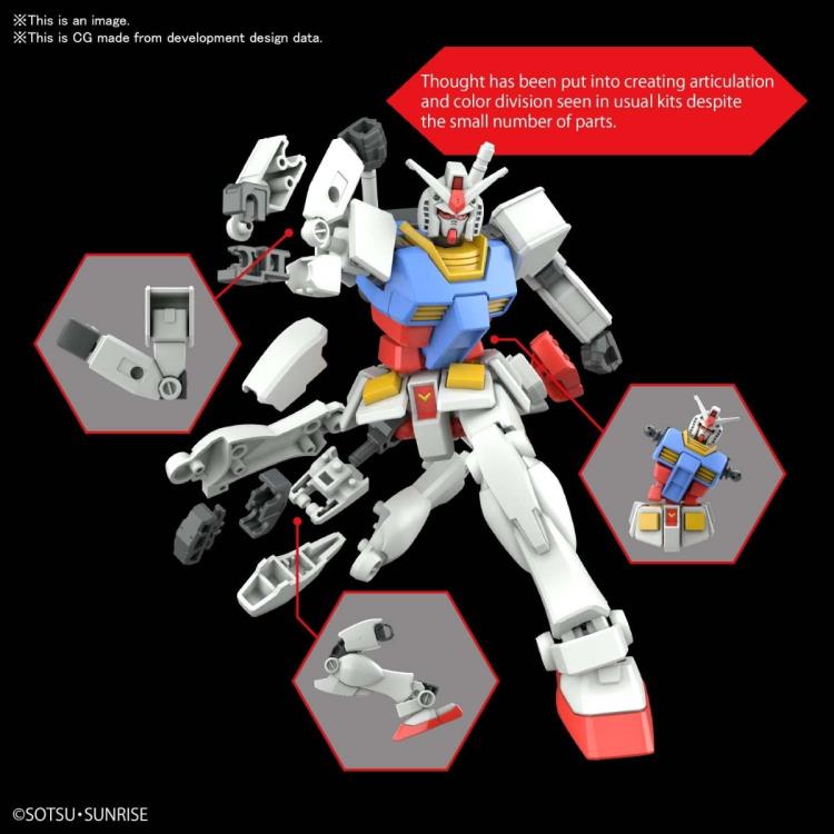 Gundam 1/144 Entry Grade RX-78-2 Gundam Model Kit