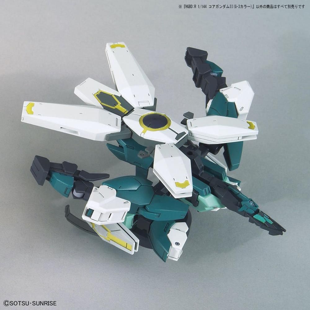 Gundam 1/144 HGBD:R #42 PFF-X7II Core Gundam II (G-3 Color) Model Kit