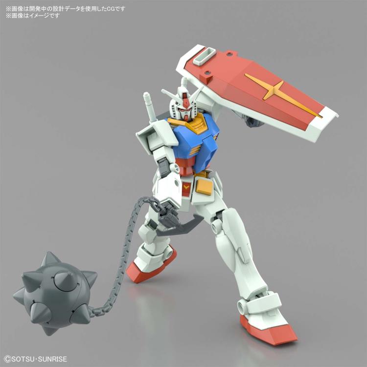 Gundam 1/144 Entry Grade RX-78-2 Gundam (Full Weapon Set) Model Kit