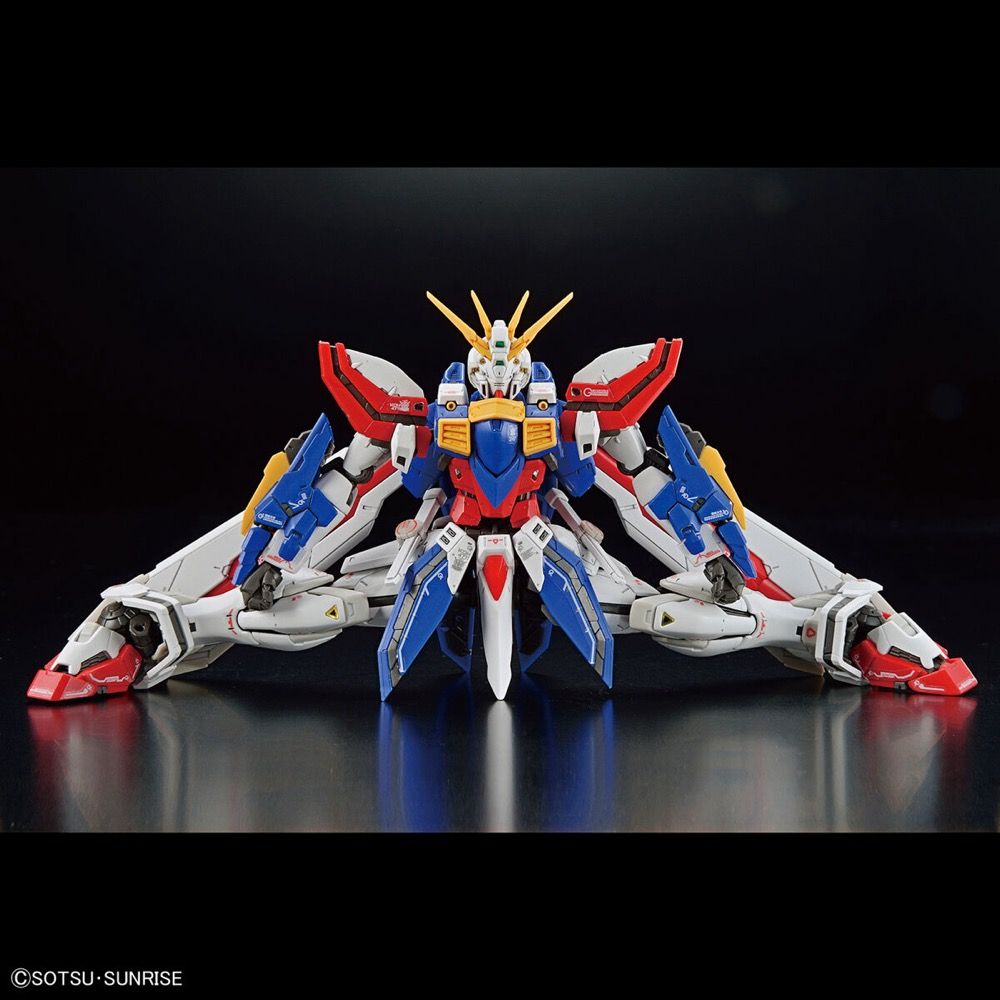Gundam 1/144 RG #37 G Gundam GF13-017NJII God Gundam (Burning Gundam) Model Kit