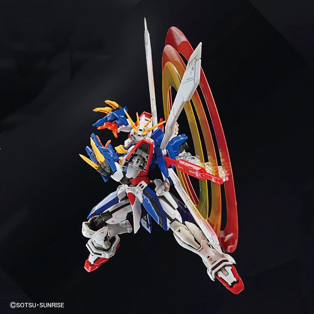 Gundam 1/144 RG #37 G Gundam GF13-017NJII God Gundam (Burning Gundam) Model Kit