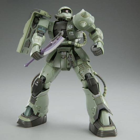 Gundam 1/144 HGUC Gundam Cucuruz Doan's Island MS-06F Zaku II (Cucuruz Doan's Island Ver.) Model Kit Exclusive