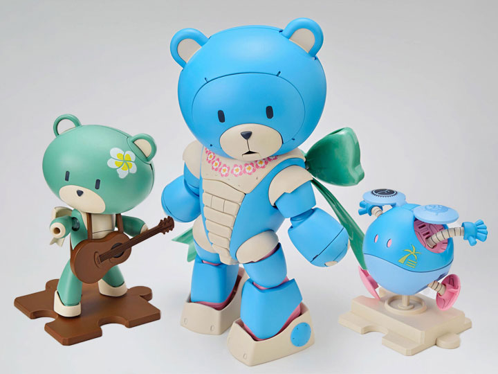 Gundam 1/144 HGBM #09 Beargguy Ohana & AloHaro Set Model Kit
