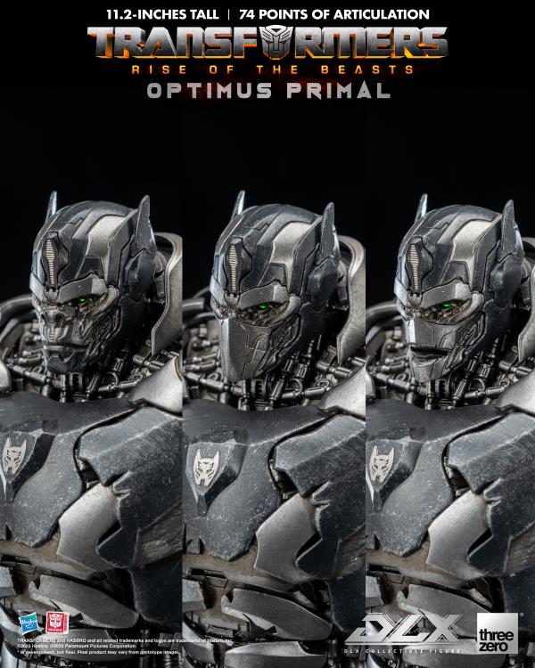 ThreeZero Transformers: Rise of the Beasts Optimus Primal DLX Action Figure