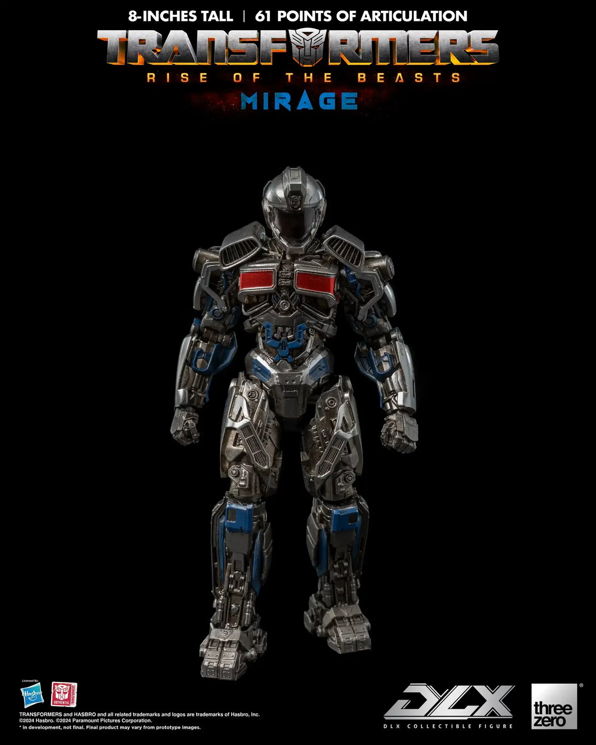 ThreeZero Transformers: Rise of the Beasts Mirage DLX Action Figure