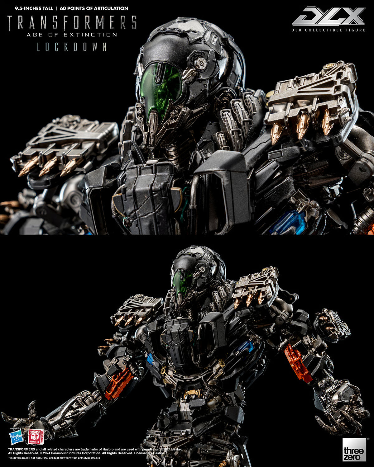 ThreeZero DLX Transformers: Age of Extinction Lockdown Action Figure