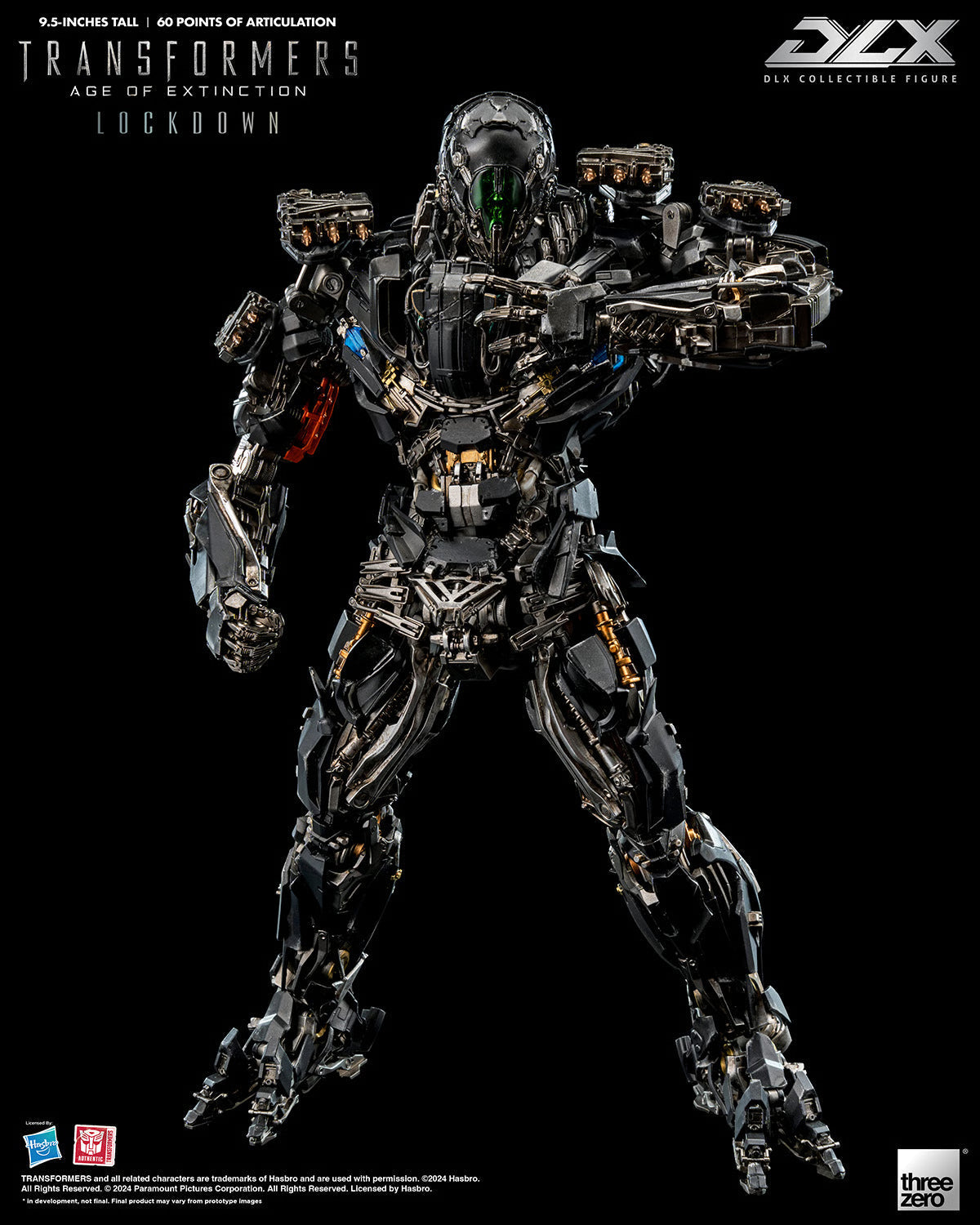 ThreeZero DLX Transformers: Age of Extinction Lockdown Action Figure