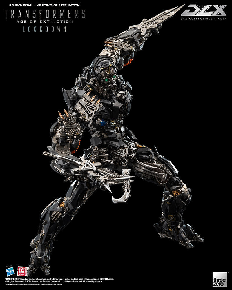 ThreeZero Transformers Age of Extinction Lockdown DLX Action Figure