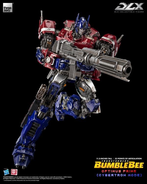 ThreeZero Transformers Bumblebee Optimus Prime (Cybertron Mode) DLX Action Figure