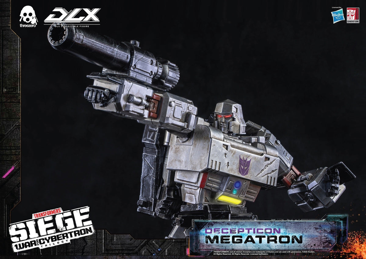 ThreeZero Transformers War for Cybertron Trilogy Megatron DLX Scale Figure