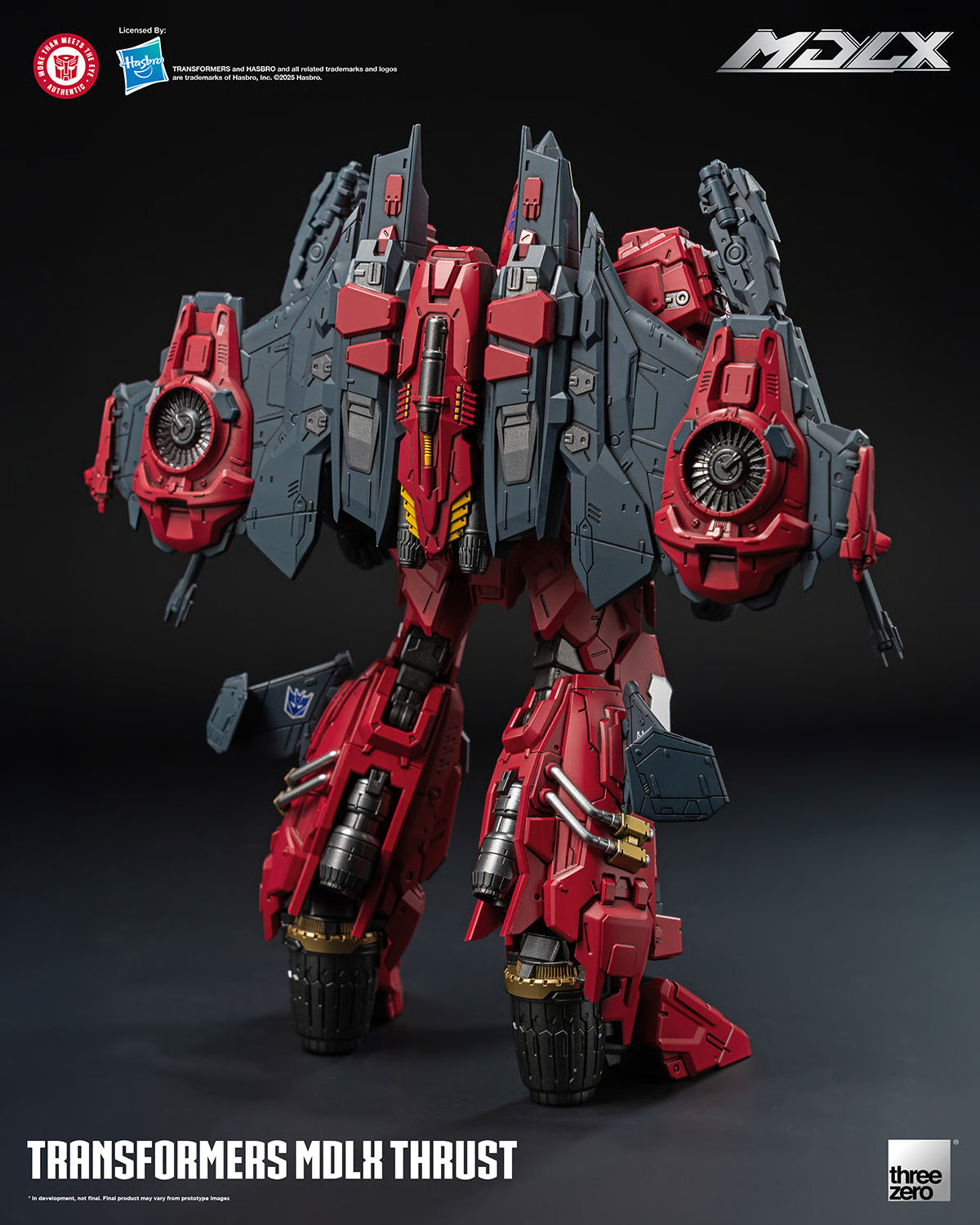 ThreeZero MDLX Transformers Thrust Action Figure