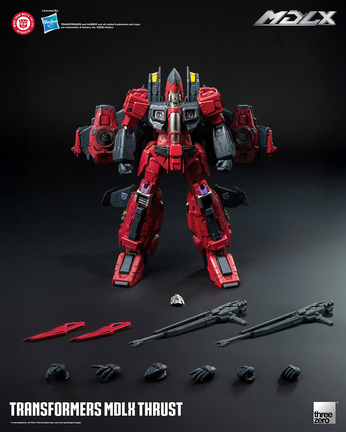 ThreeZero MDLX Transformers Thrust Action Figure