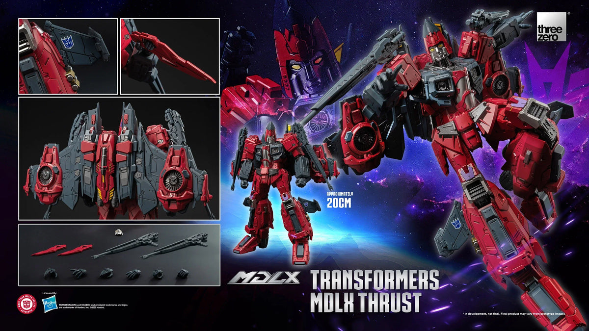 ThreeZero MDLX Transformers Thrust Action Figure
