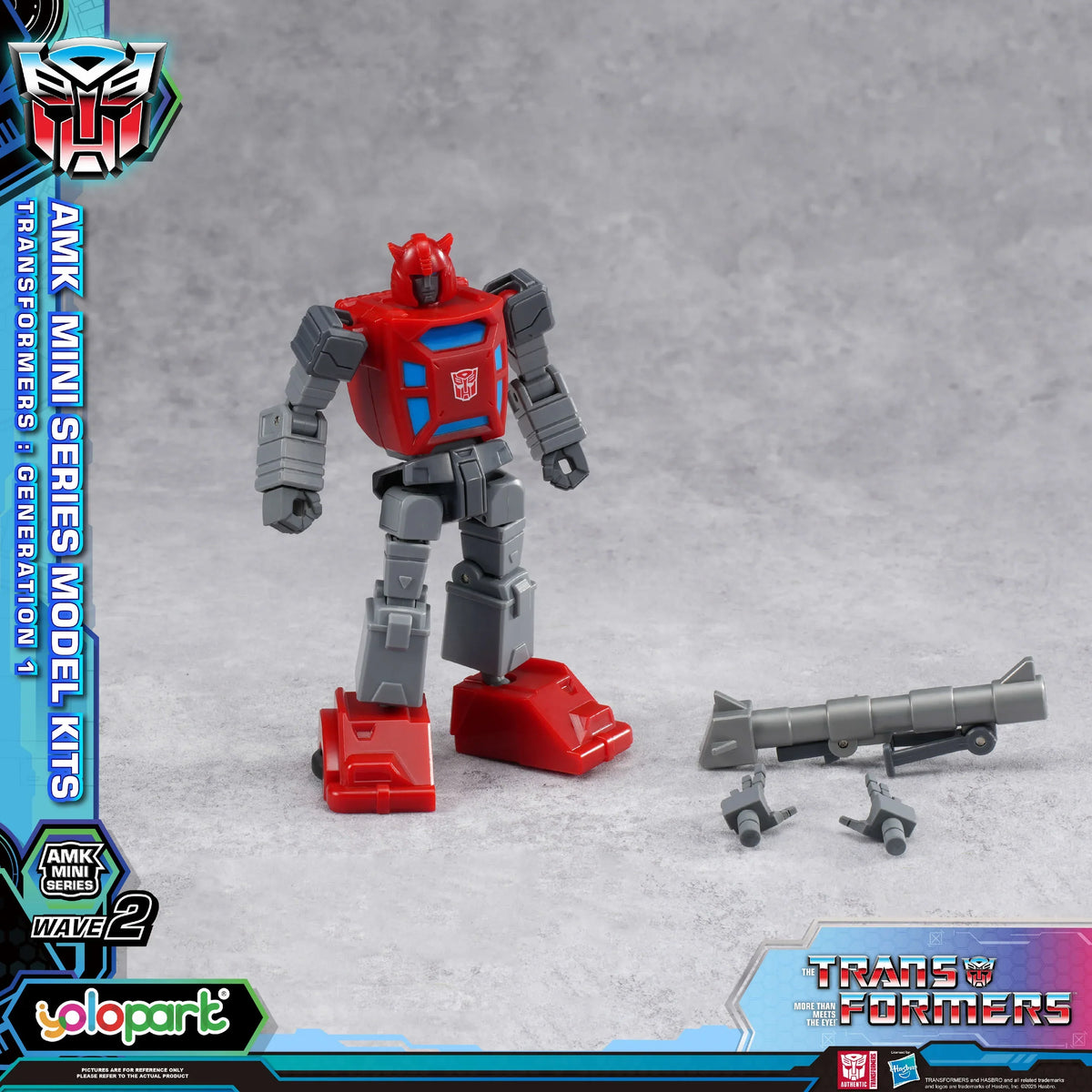 Yolopark Transformers AMK Mini Series Wave 2 G1 Cliffjumper Model Kit