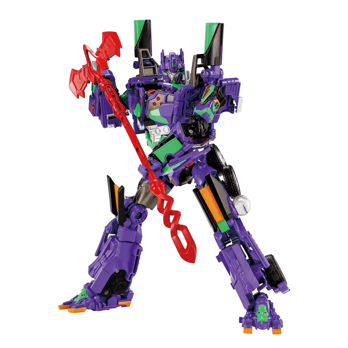 Takara Tomy Transformers x Evangelion Synergenex Series Evangelion Prime Unit-01 Action Figure