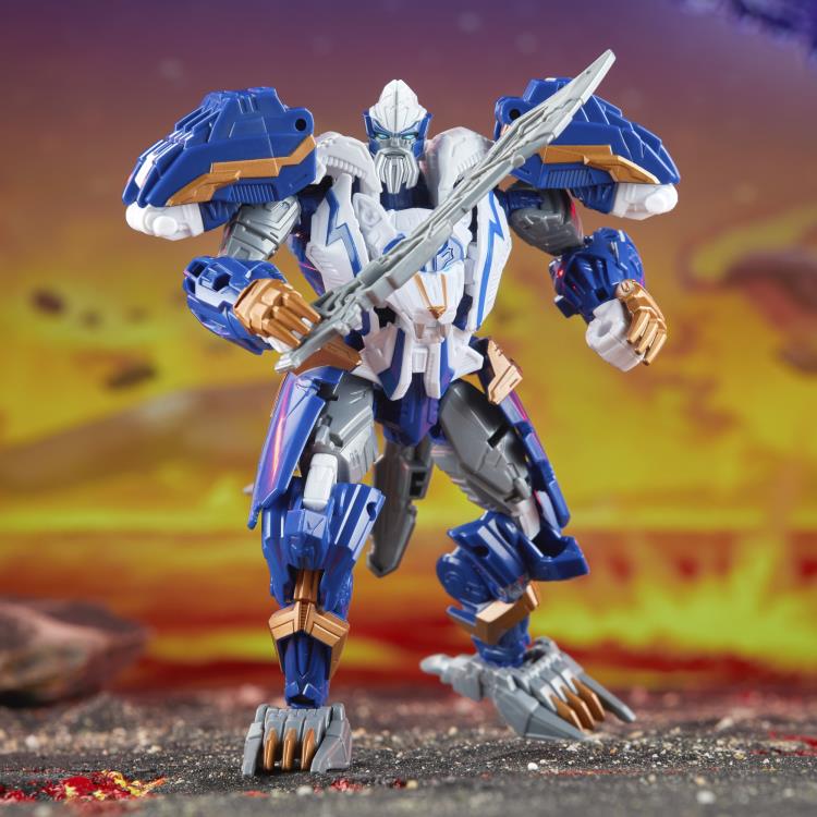 Transformers Generations Legacy United Voyager Class Prime Universe Thundertron Action Figure