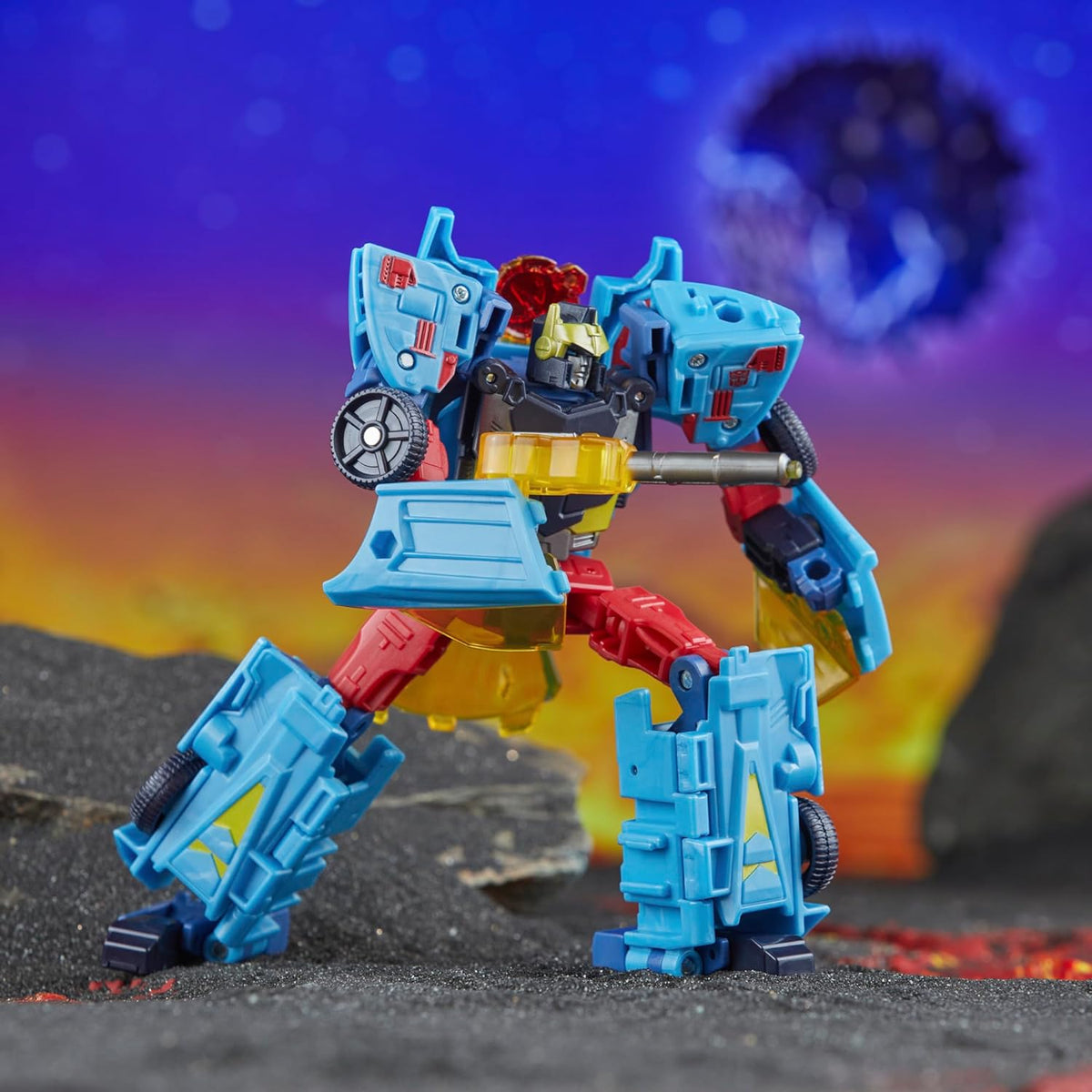 Transformers Generations Legacy United Deluxe Class Cybertron Universe Hot Shot Action Figure
