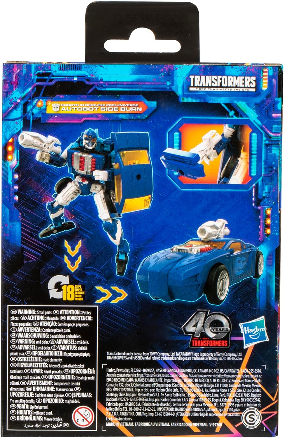Transformers Generations Legacy United Deluxe Class R.I.D Side Burn Action Figure