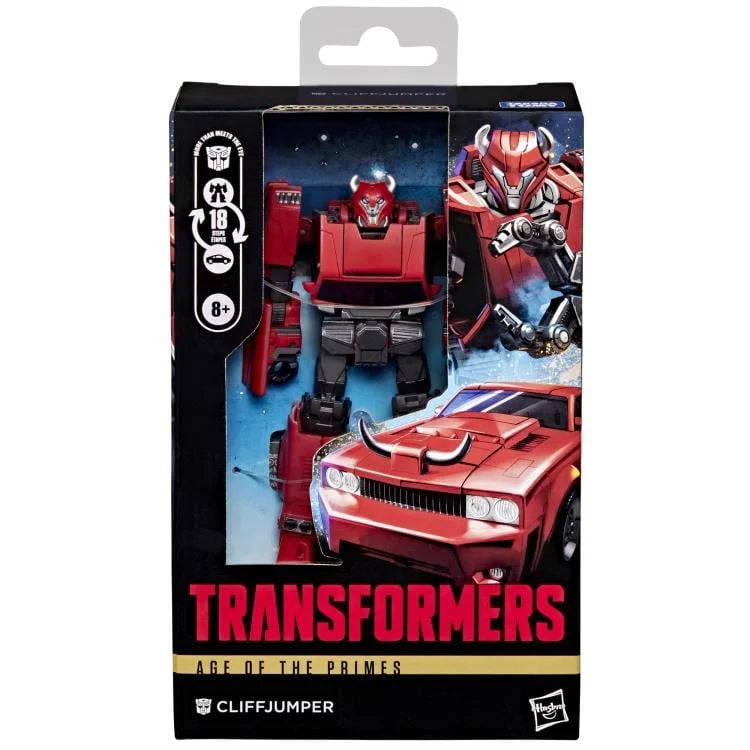 Transformers Generations Age of the Primes Deluxe Prime Cliffjumper Action Figure