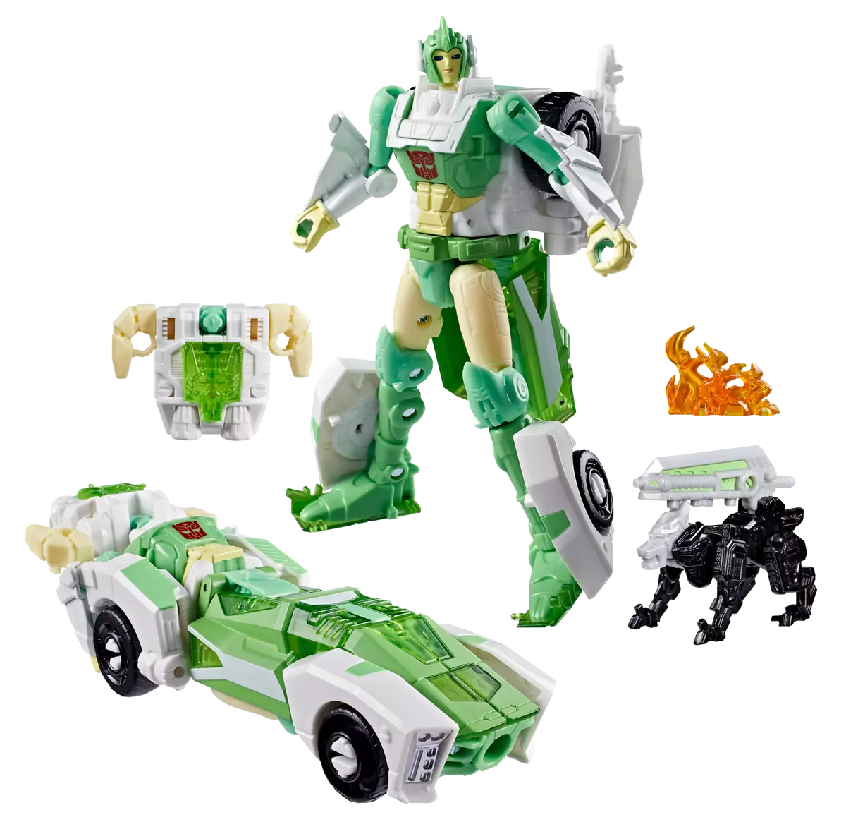 Transformers Generations War For Cybertron: Siege Deluxe Greenlight and Dazzlestrike Action Figure WFC-S15