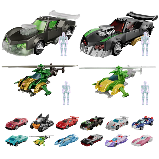 Blokees Transformers Model Kits Blokees Wheels C03 Wreck N Rule 2 Box Trading Figure Set of 12