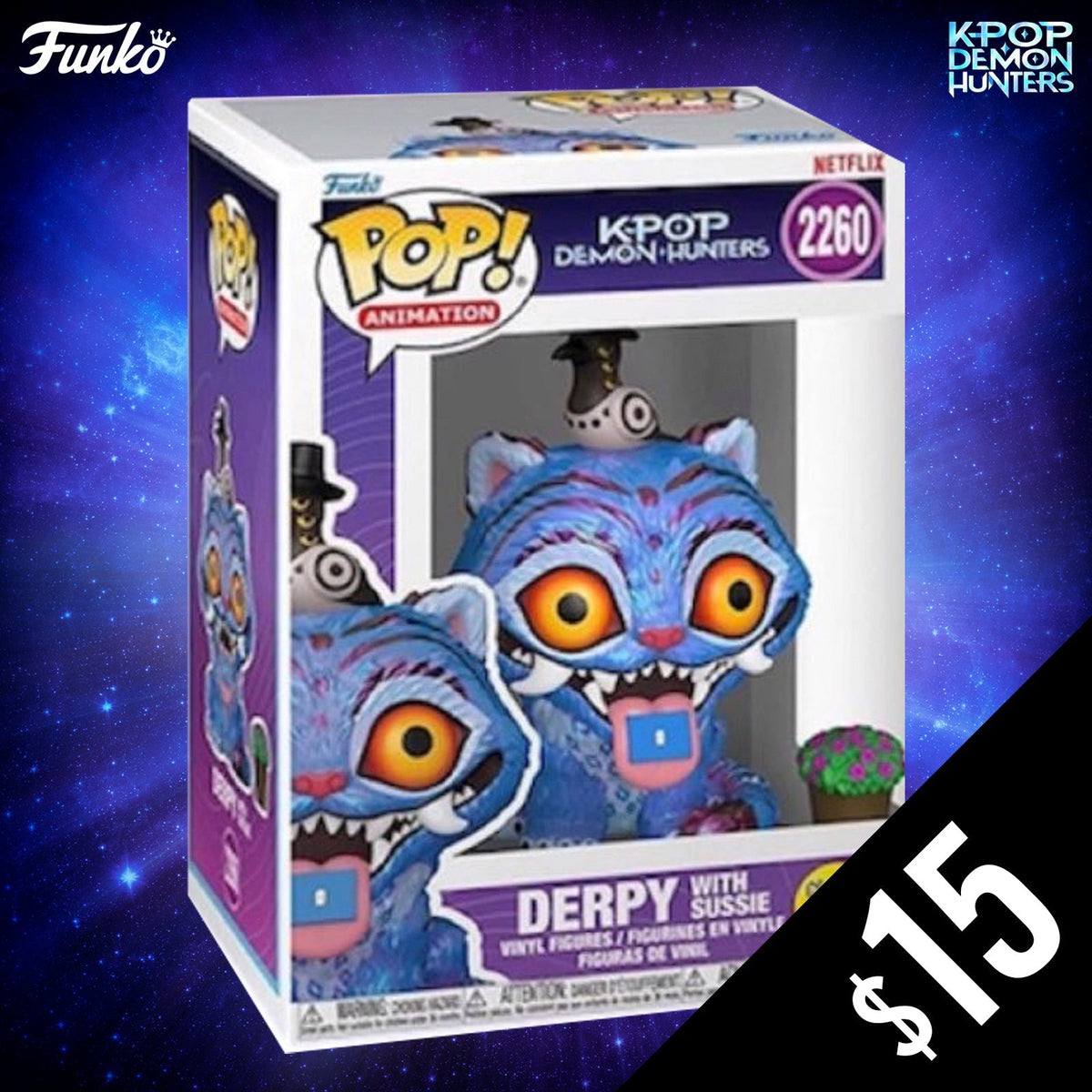 Pre-Order: Funko Pop! KPop Demon Hunter: Derpy (GITD)