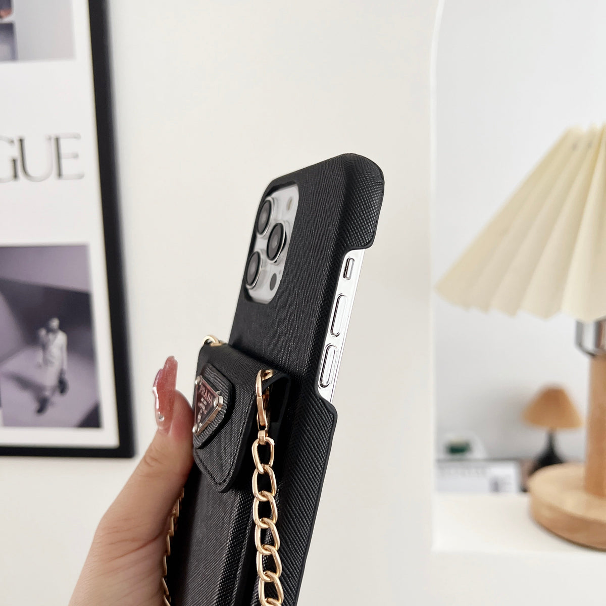 Luxurious PRD Leather Case for Phone 12-18 Pro & Pro Max
