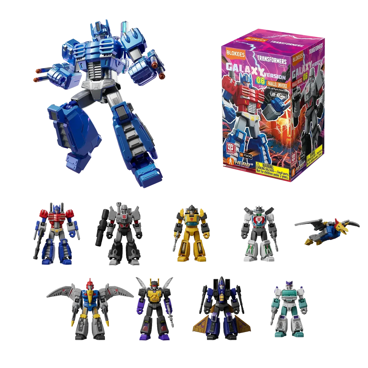 Blokees Transformers Galaxy Version 06 Parallel Universe