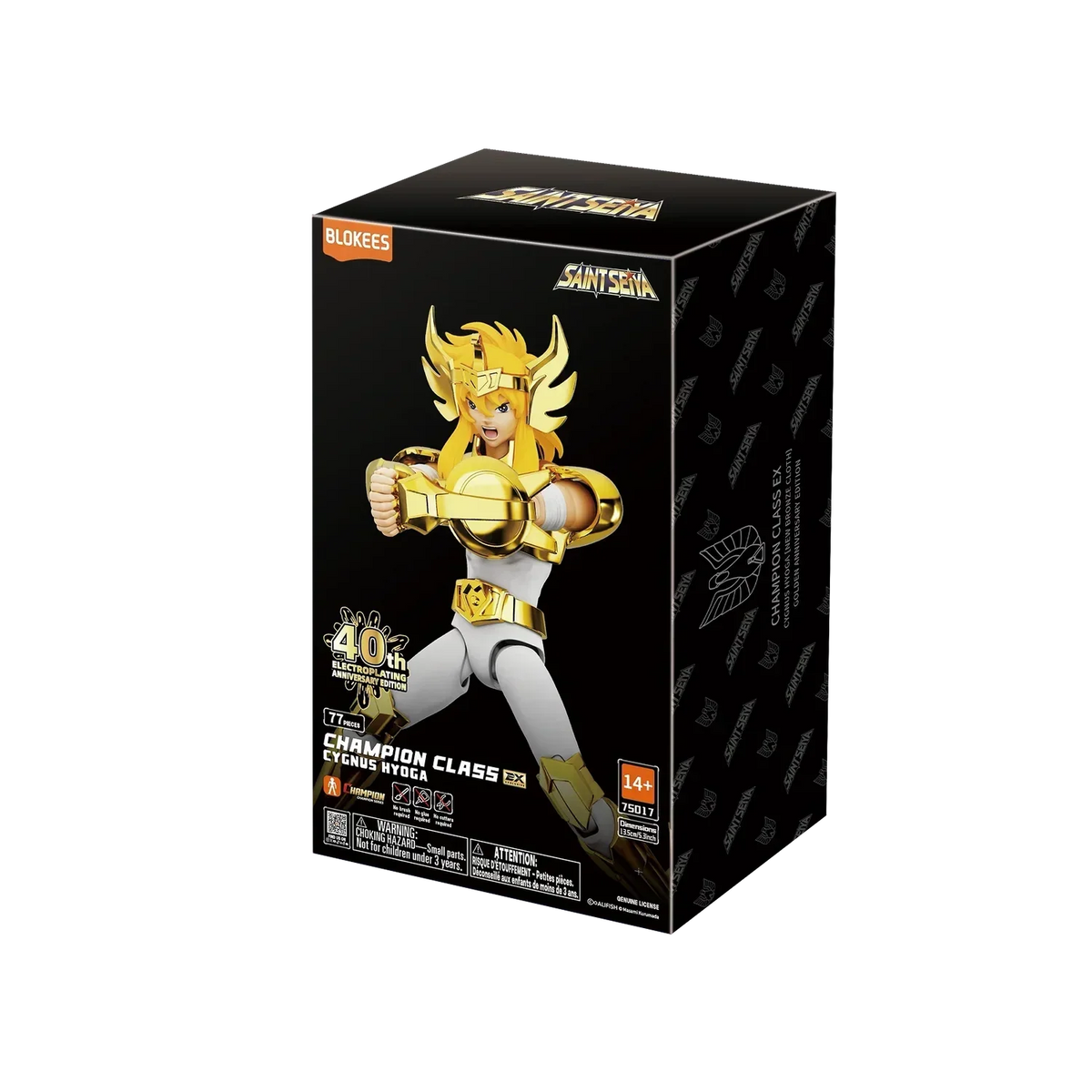 Blokees: Saint Seiya Champion Class EX Cygnus Hyoga 40th Anniversary edition