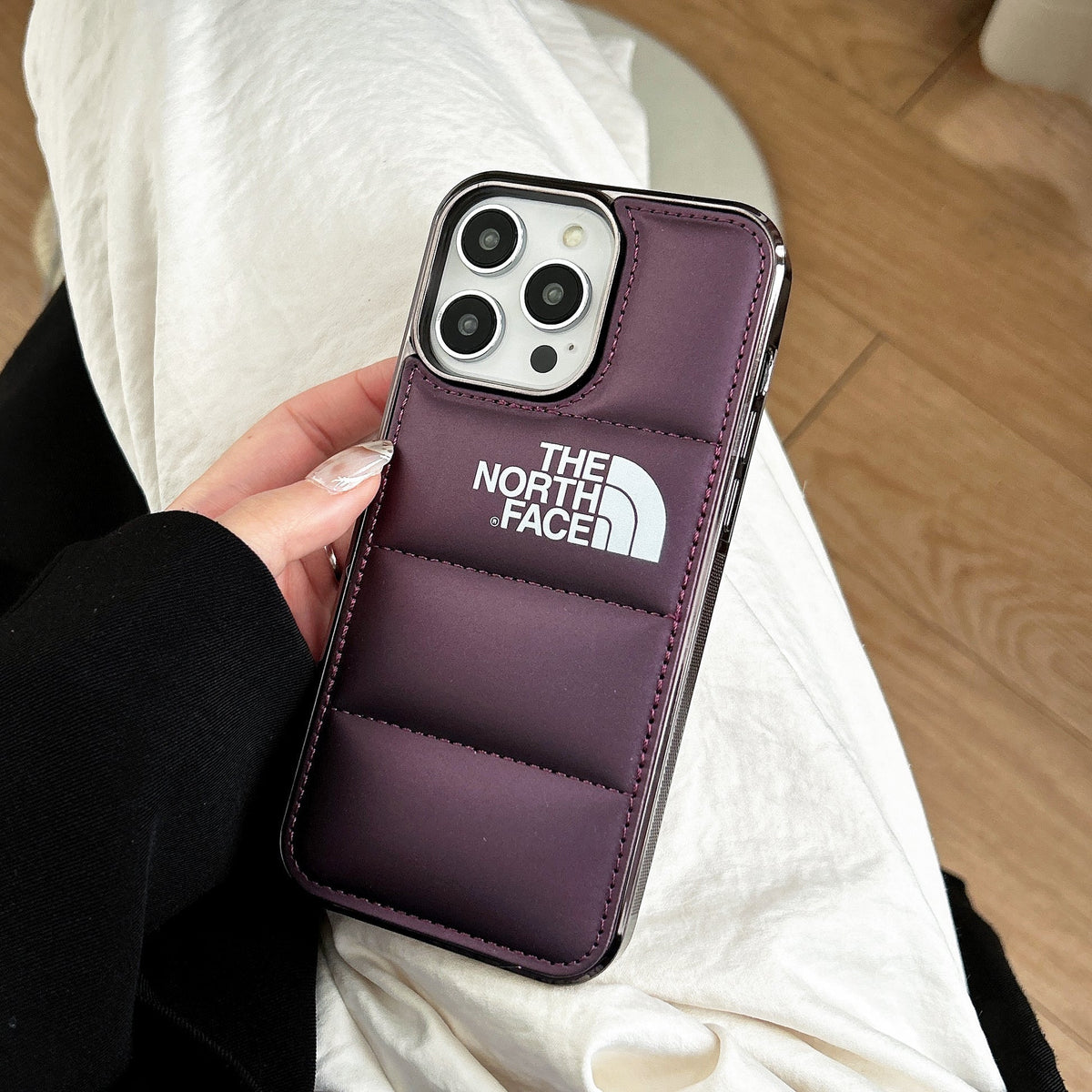 Luxury TNF Case For iPhone 12-18 Pro & Pro Max