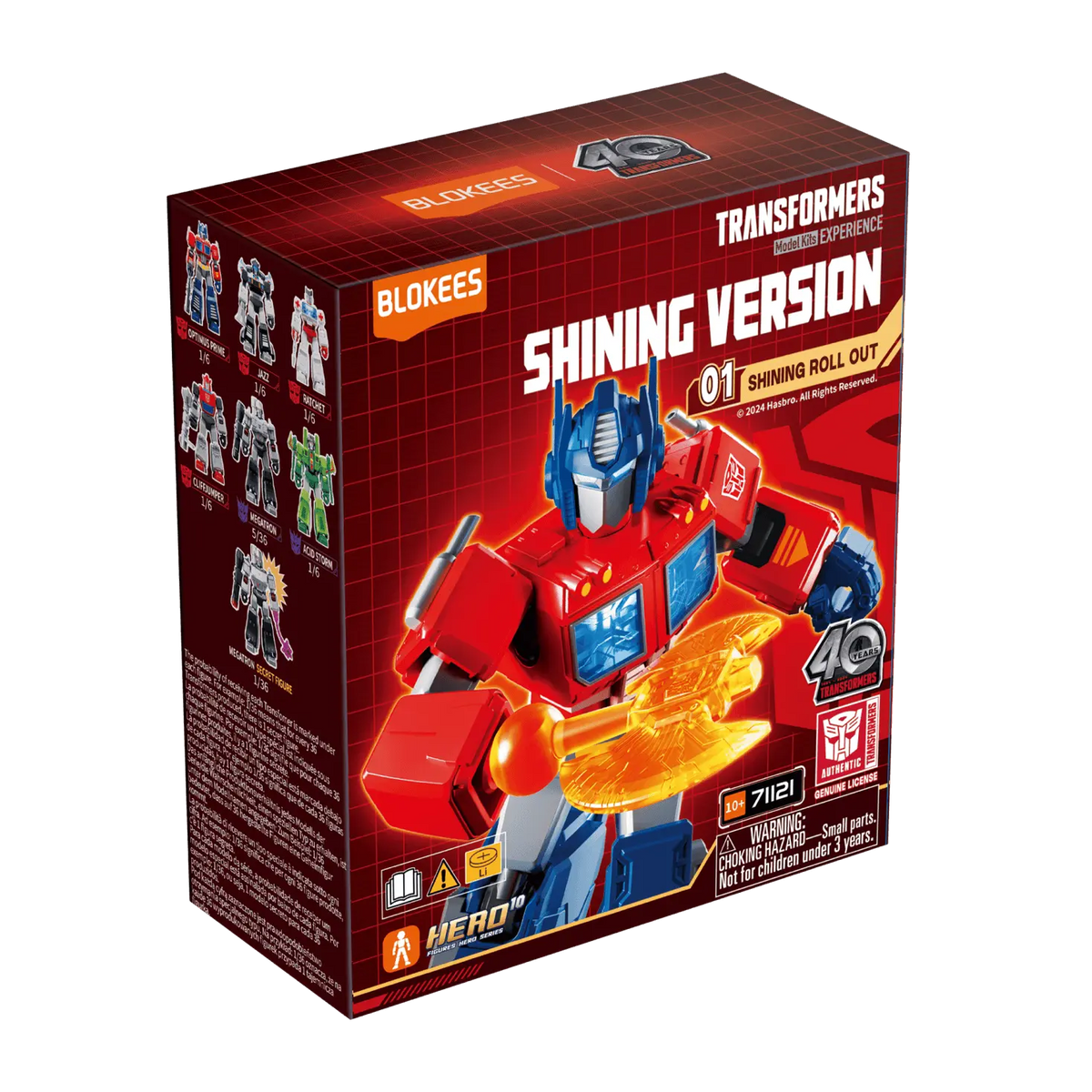 Blokees Transformers Shining Version 01 Shining Roll Out