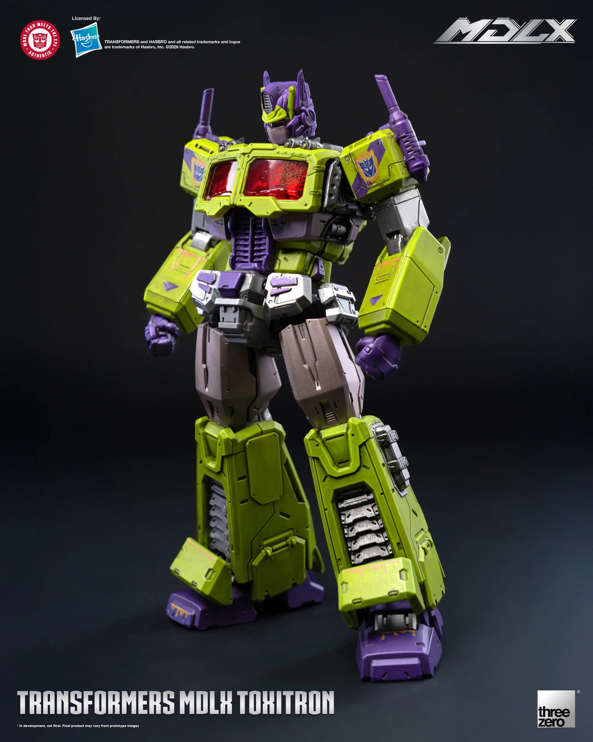 ThreeZero Transformers Toxitron MDLX Action Figure Exclusive
