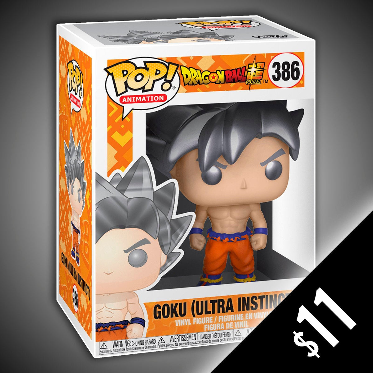 Funko Pop! Dragon Ball Super: Goku (Ultra Instinct) #386