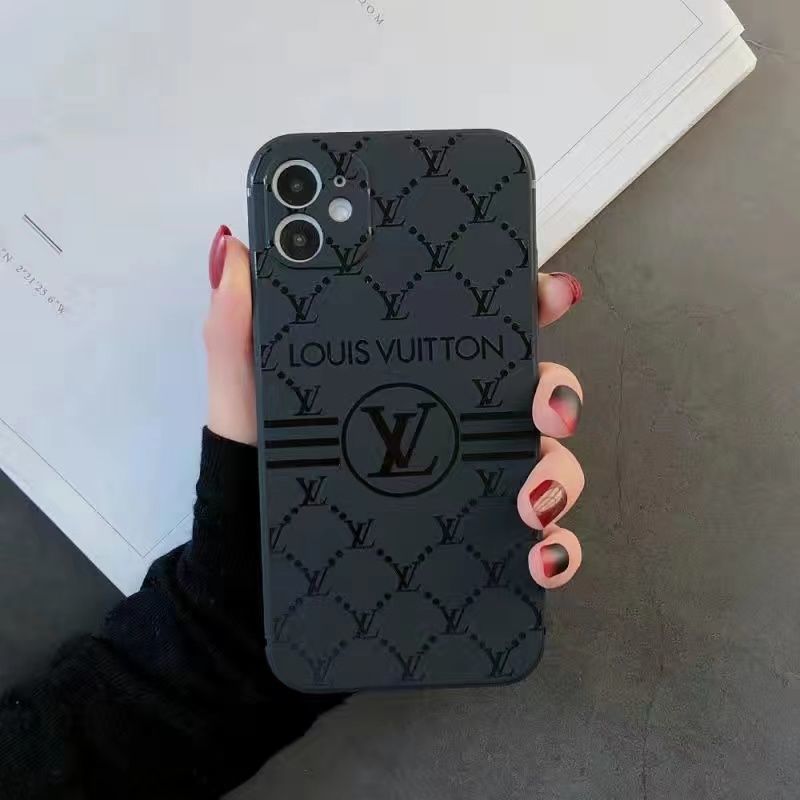 LV Luxury Monogram Leather Case for iPhone 13-18 Pro & Pro Max